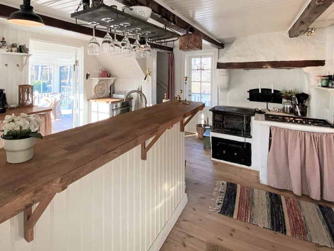 Private kitchen 2, 8 Person Holiday Home in Hallabro, Ronneby