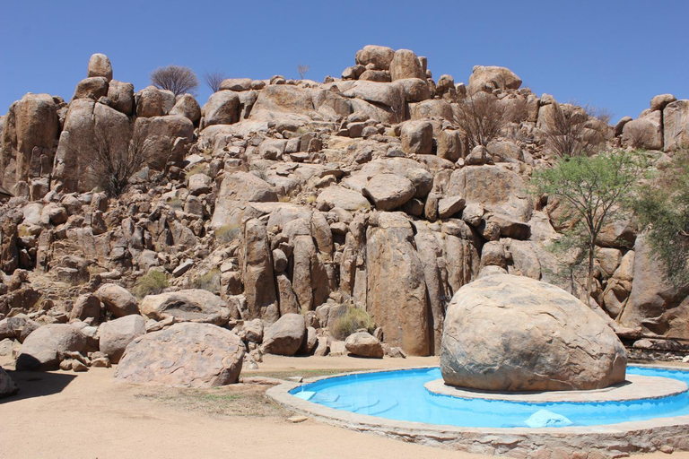 Swimming pool, Madisa Camp, Khorixas