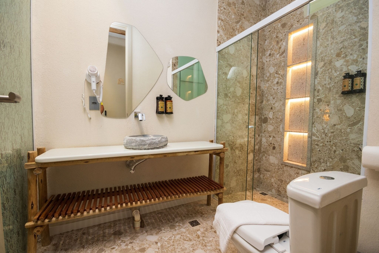 Bathroom 3, JANGA HOTEL BOUTIQUE, Maragogi