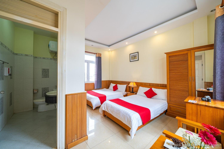 Bathroom 4, Bach An Lac Hotel, Đà Lạt
