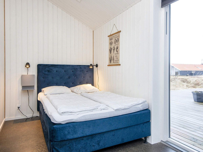 Bedroom 2, 5 Star Holiday Home in Harboore, Lemvig