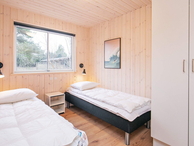 Bedroom 2, 5 Star Holiday Home in Fjerritslev, Jammerbugt
