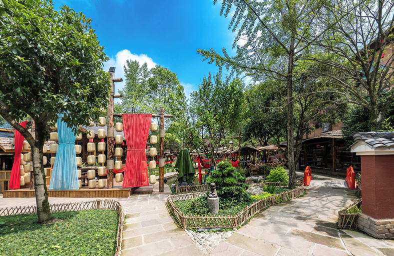 Exterior & Views 2, Bie You Dong Tian.Mountain home, Chengdu