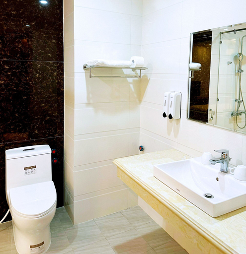 Bathroom, GRAD Korea Hotel Vip, Bắc Giang