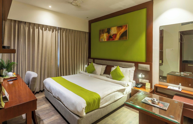 Bedroom 1, Club central Hotel Bolpur, Birbhum