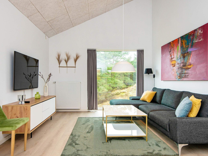 Living area 2, 5 Star Holiday Home in Romo, Tønder