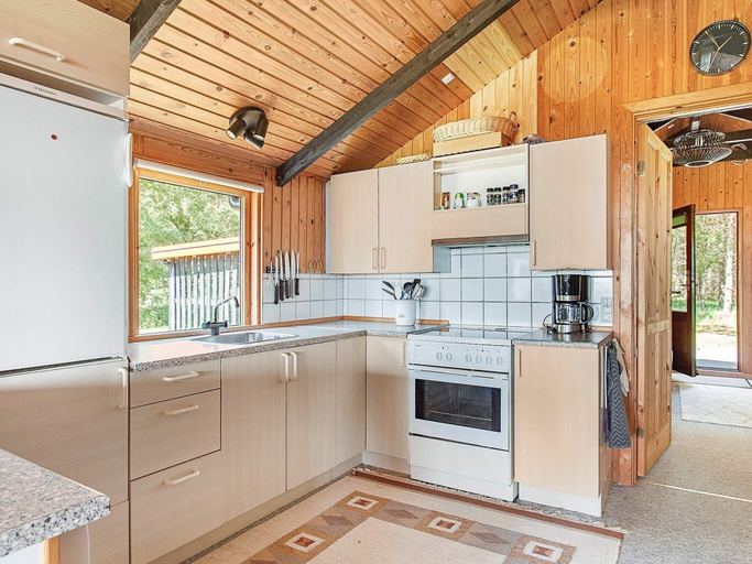 Private kitchen 3, 4 Person Holiday Home in Laeso, Læsø