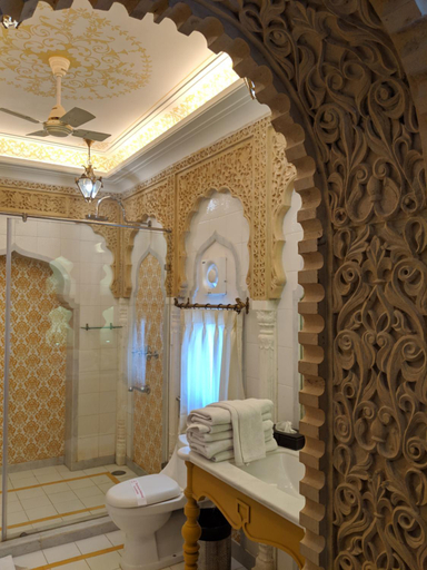 Bathroom 4, Pearl Palace Heritage, Jaipur