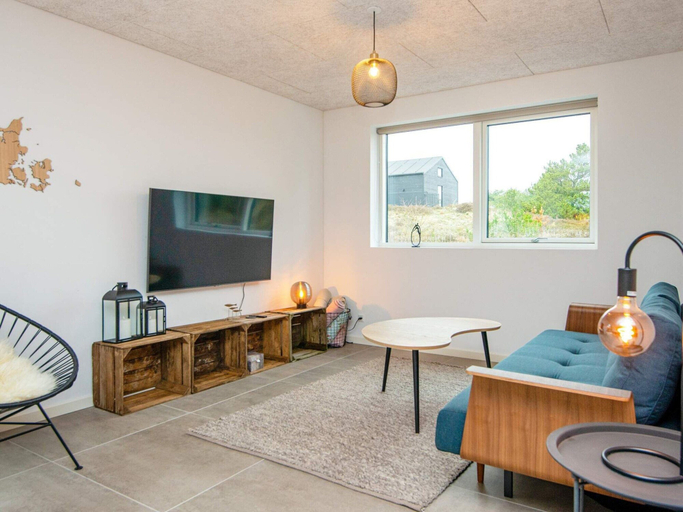 Living area 4, 5 Star Holiday Home in Romo, Tønder