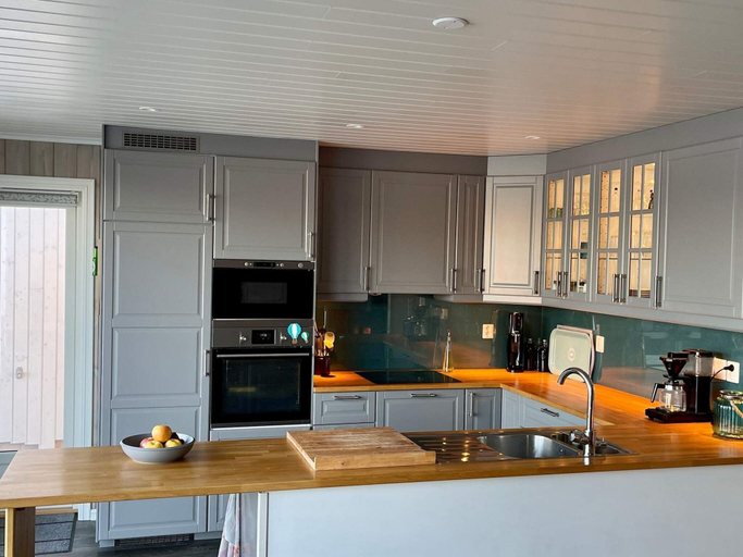 Private kitchen 3, 4 Star Holiday Home in Huglo, Stord