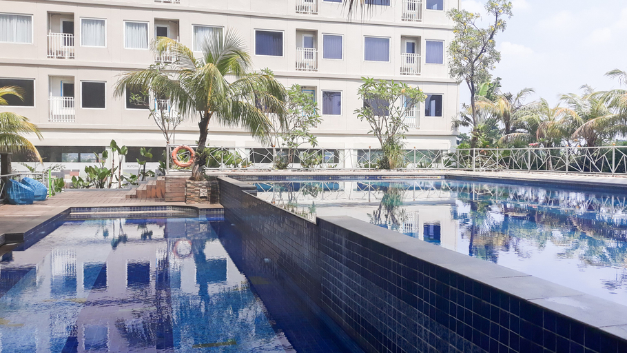 Sport & Beauty 4, Combined 2BR with Study Room Titanium Square Apartment By Travelio, Jakarta Timur