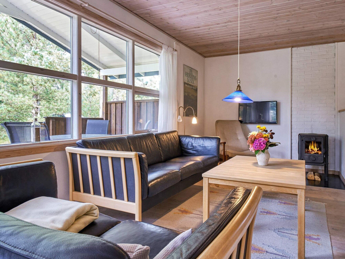Living area 5, 6 Person Holiday Home in Aakirkeby, Bornholm
