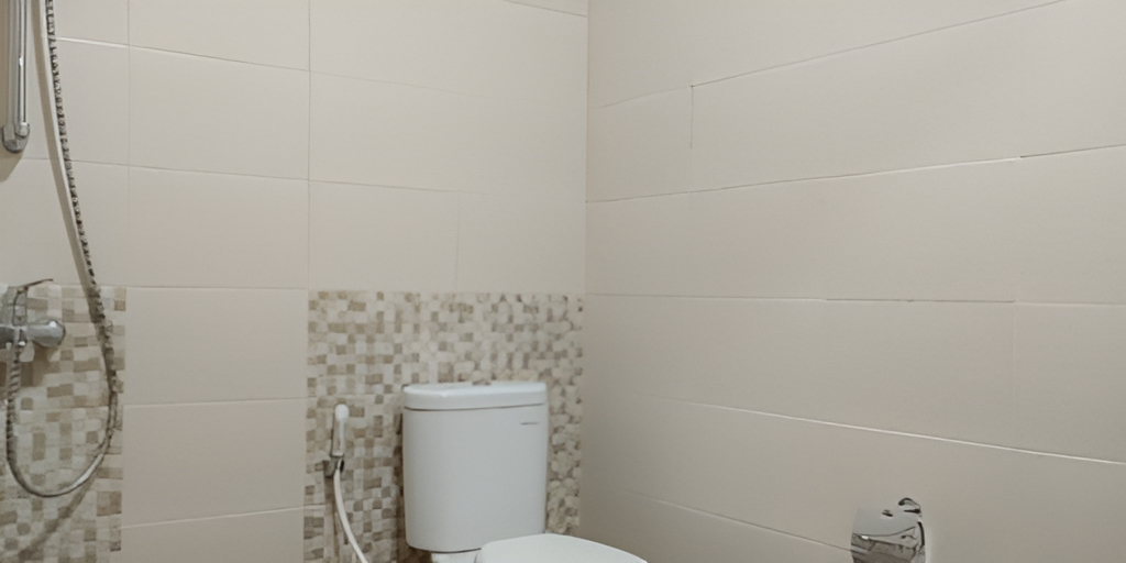 Bathroom, SleepRest @ The Home Shoutlink, Batam