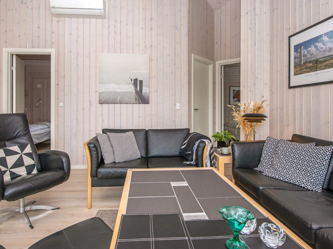 Living area, 6 Person Holiday Home in Oksbol, Varde