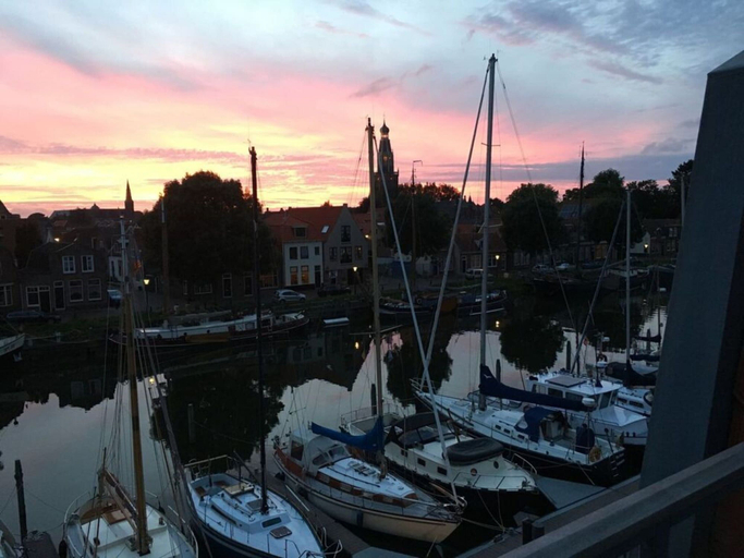 View from property 2, Aan de Kade Comfortable Holiday Residence, Enkhuizen