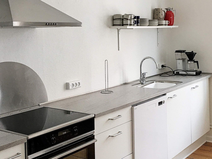 Private kitchen 3, 5 Star Holiday Home in Nakskov, Lolland