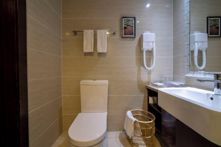 Bathroom 4, Western Regions Spring Hotel, Aksu