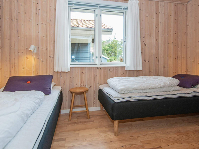 Bedroom 2, 4 Star Holiday Home in Ulfborg, Holstebro