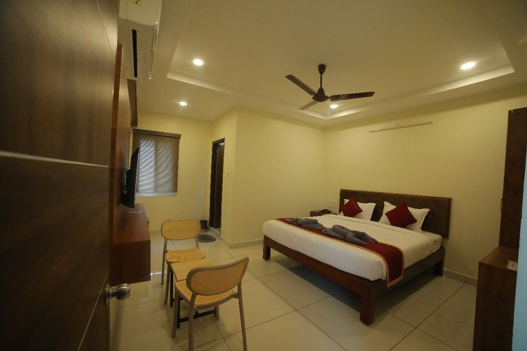 Bedroom 2, Hotel ROI Inn, Chittoor