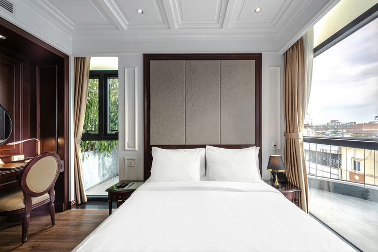 Bedroom 4, A25 Premium Hotel - 18 Nguyen Hy Quang, Đống Đa