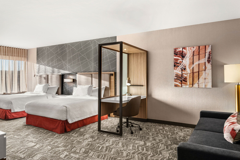 Bedroom 2, Springhill Suites By Marriott Menomonee Falls, Waukesha