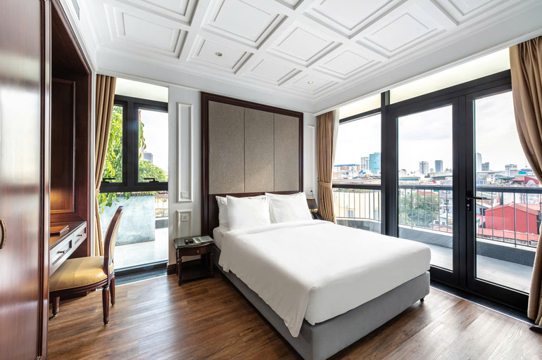Bedroom 4, A25 Premium Hotel - 18 Nguyen Hy Quang, Đống Đa