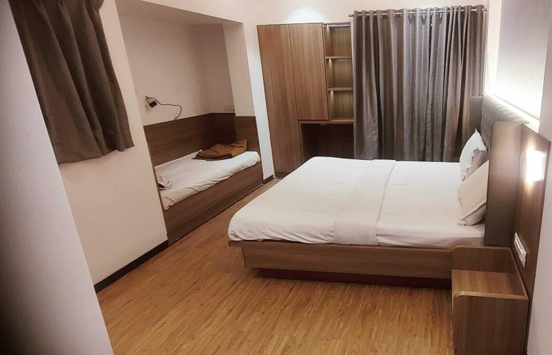 Bedroom 3, The Byke Suresh Plaza, Nashik