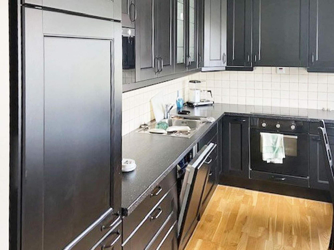Private kitchen, 6 Person Holiday Home in Hernar, Øygarden