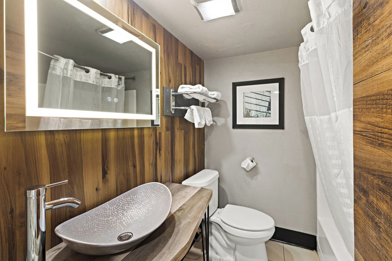 Bathroom 3, Scottish Inns Austin Downtown, Travis