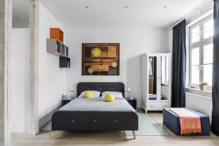 Bedroom 3, Sanhaus Apartments, Sopot