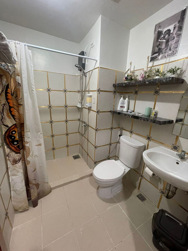 Bathroom, Amourette's Studio at Mesaavirre Garden, Bacolod City