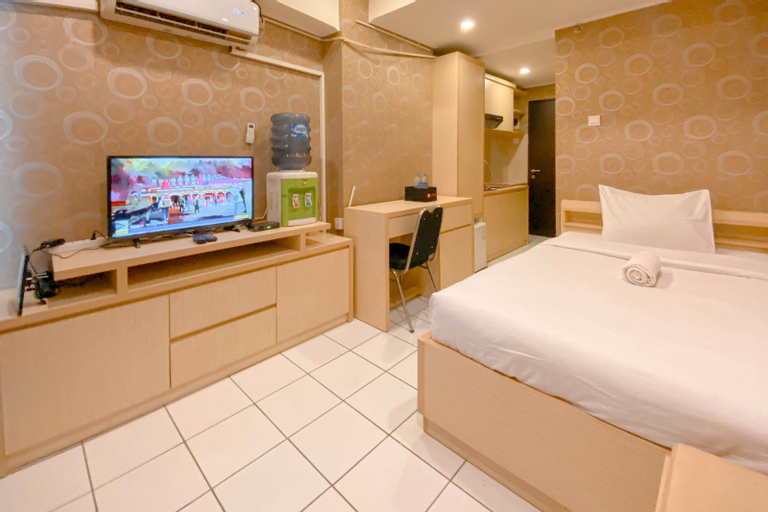 Stylish Studio Apartment at Grand Asia Afrika By Travelio, Bandung