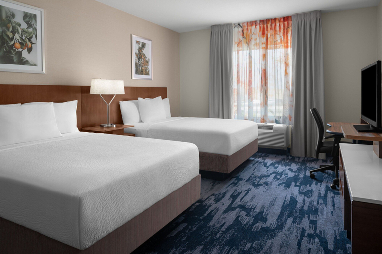Bedroom 3, Fairfield Inn & Suites Tustin Orange County, Orange