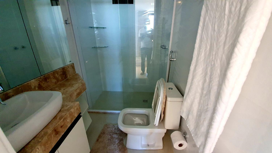 Bathroom 4, APTO LUXO EM HOTEL - BEIRA MAR FORTALEZA, Fortaleza