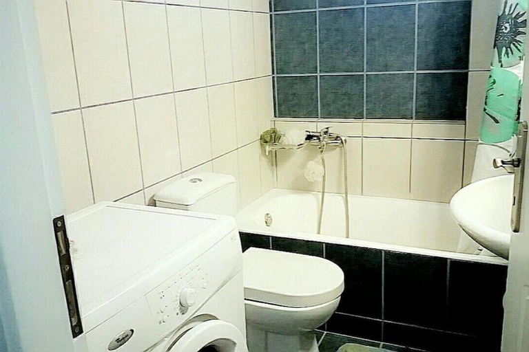 Bathroom, Μεζονετα 5 υπνοδωματια, πληρως εξοπλισμενη και με φορτιστη ηλεκτρικου αυτοκινητου, Peloponnese