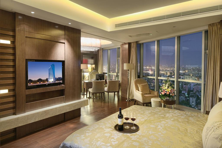 Bedroom 2, Grand Skylight Hotel Yueyang, Yueyang