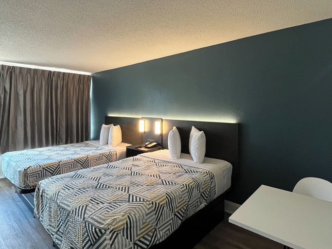 Bedroom 3, Studio 6 Hammond, LA – I12 – I55, Tangipahoa