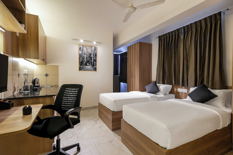 Bedroom 4, Wandr Hotel Ulssor, Bangalore
