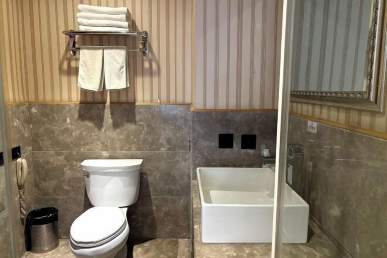 Bathroom 4, Xinwei Hot Spring Hotel, Suihua