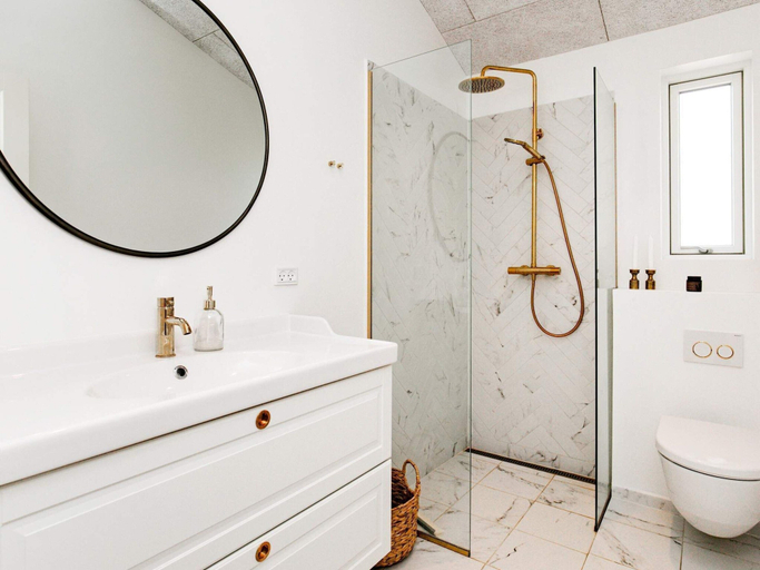 Bathroom 3, 5 Star Holiday Home in Hjorring, Hjørring