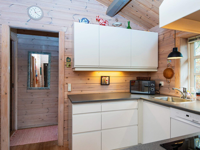 Private kitchen 3, 4 Person Holiday Home in Glesborg, Norddjurs