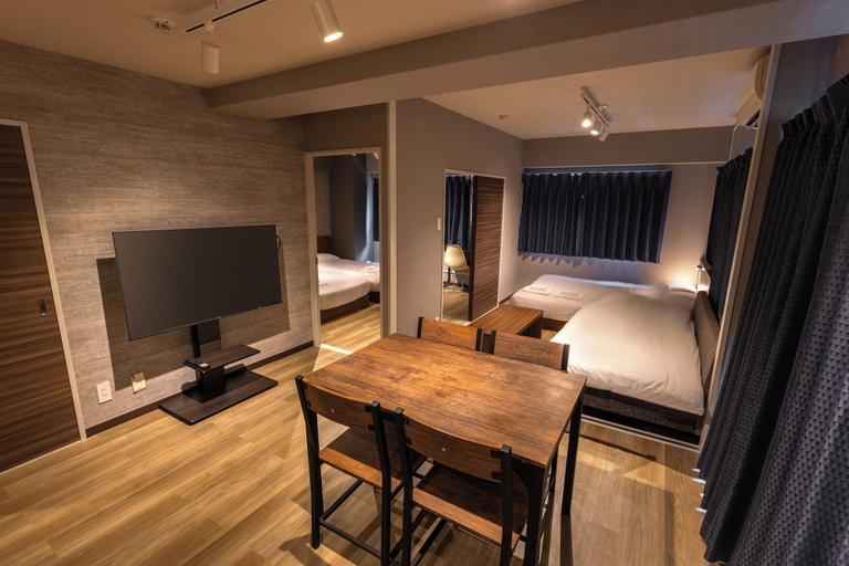 Bedroom 4, e-stay namba, Osaka