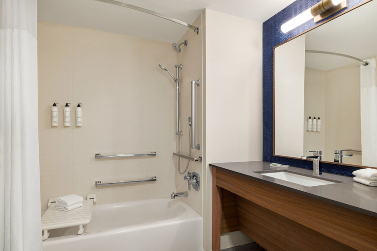 Bathroom 4, Fairfield by Marriott Inn & Suites Madison South, Dane