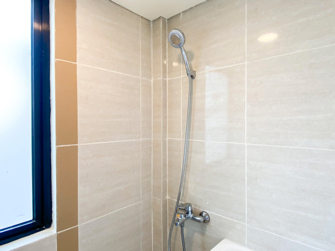 Bedroom 5, Homey and Simply Look Studio Meikarta Apartment By Travelio, Cikarang