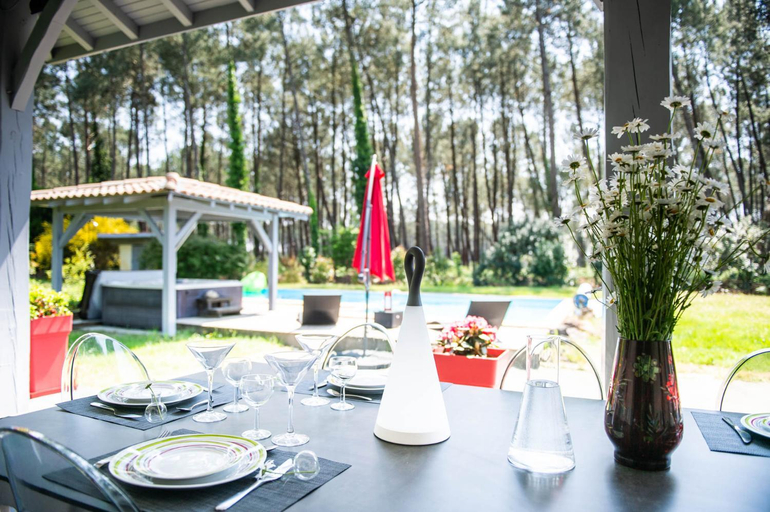 Exterior view 2, Villa Messanges, Landes