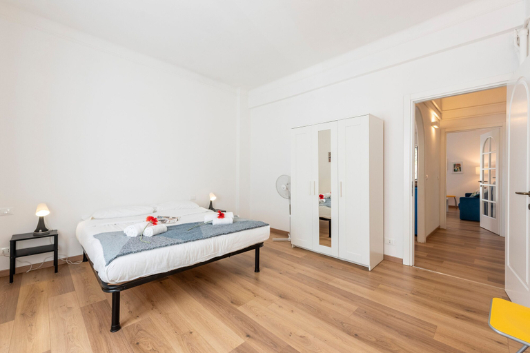 Bedroom 3, Central Flat in Camogli, Genova