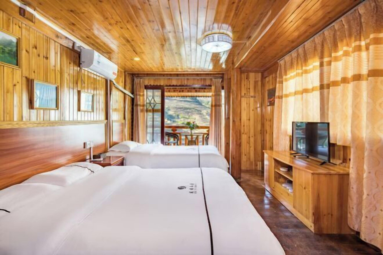 Bedroom, Longji Rice Terraces Fengya Mountain Dwelling B&B, Guilin