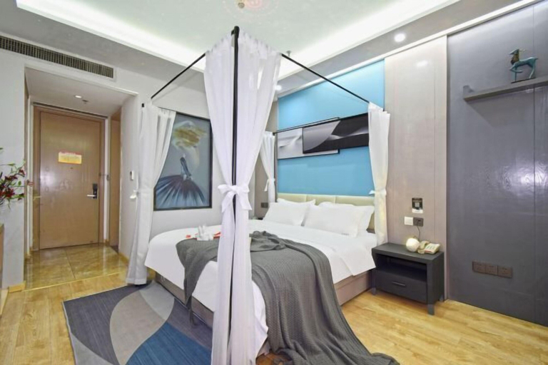 Bedroom 3, Hotel & Davos (Chongqing Ranjiaba Light Rail Station), Chongqing