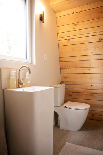 Bathroom 2, Bains de forêt - Lodge Cosy & Spa, Pas-de-Calais