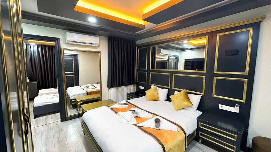 Bedroom 3, Dnz Taxim Feridiye Otel, Beyoğlu
